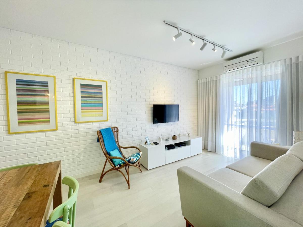 Belo Apto Com Churrasqueira A 100M Da Praia ฟลอเรียนอโปลิส ภายนอก รูปภาพ